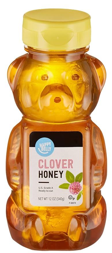 Amazon Brand - Happy Belly Clover Honey, 12 Ounce | Amazon (US)