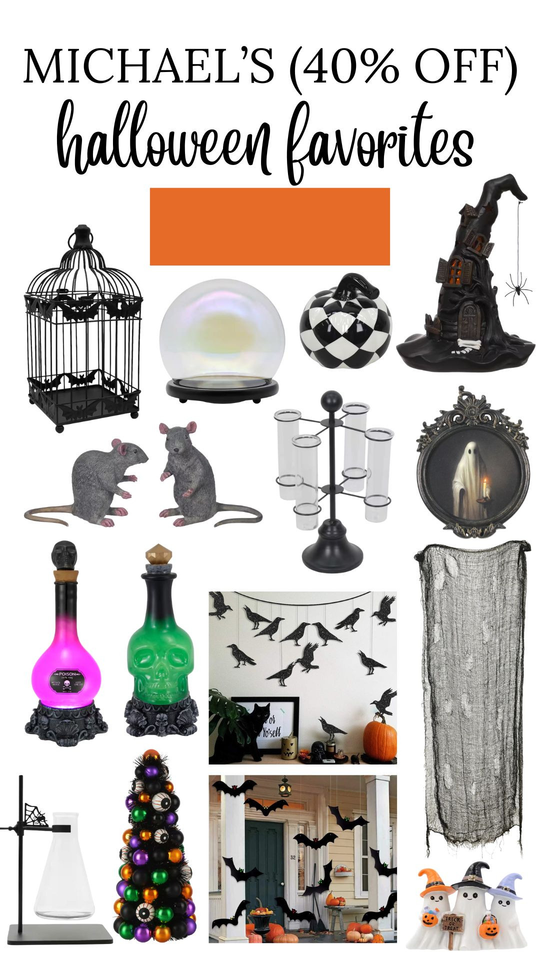Michael's Halloween decor on sale now! 

 #LTKSaleAlert #LTKFindsUnder50 #LTKFindsUnder100