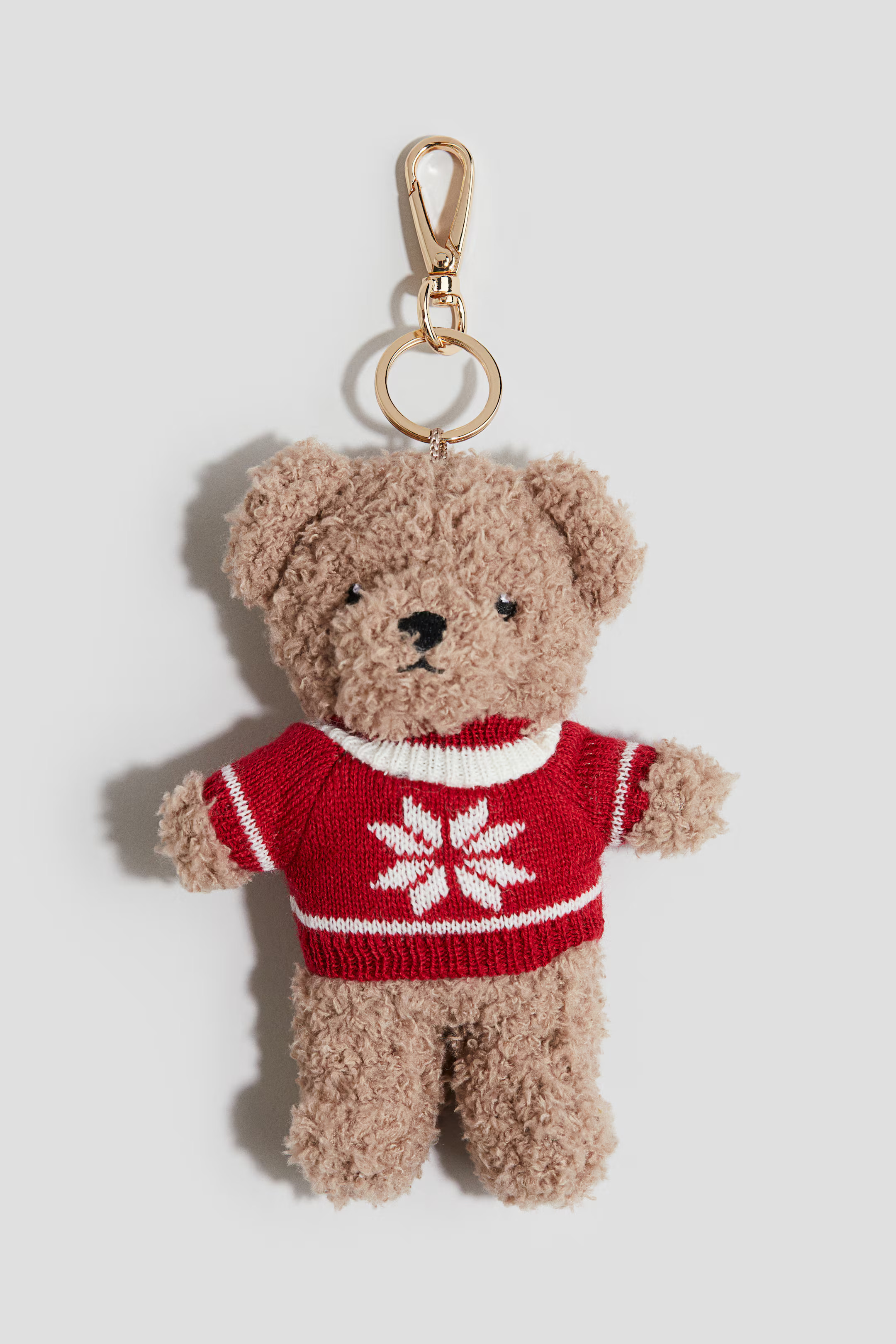 Fluffy Bag Charm - Beige/teddy bear - Kids | H&M US | H&M (US + CA)