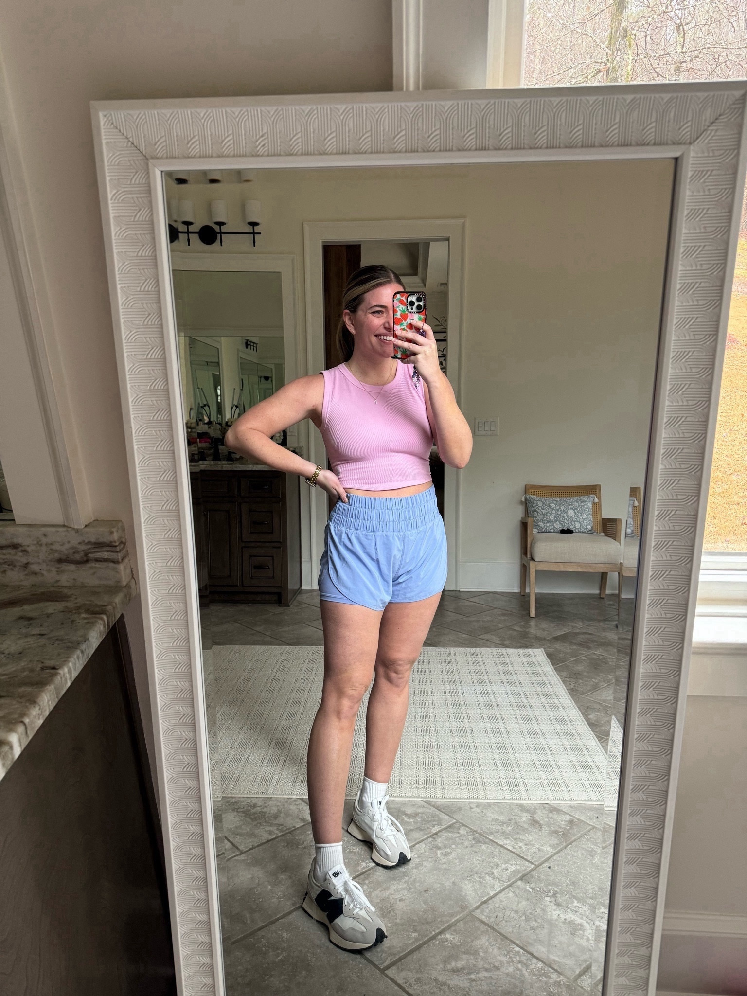 Workout outfit of the day yesterday! 

Love my new tank! Jam jewel color TTS - M/L (I’m a 36C) 

Not wearing a bra with my tank - just the nip covers that I LOVE! Waterproof & sweatproof . Reusable over & over!! ⭐️ Code MORGBULLARD works for 10% off  ⭐️ cakes nipple covers 


#LTKfindsunder50 #LTKfitness #LTKstyletip