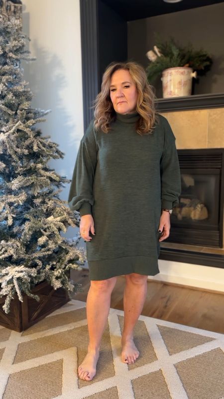 Get ready with me. From drag to fab! 

Sweater dress and vest size L 
Boots I’m in wide calf but will they come in reg width too 

Holiday outfit Christmas outfit Sunday style 

#LTKCyberWeek #LTKover40 #LTKfindsunder100