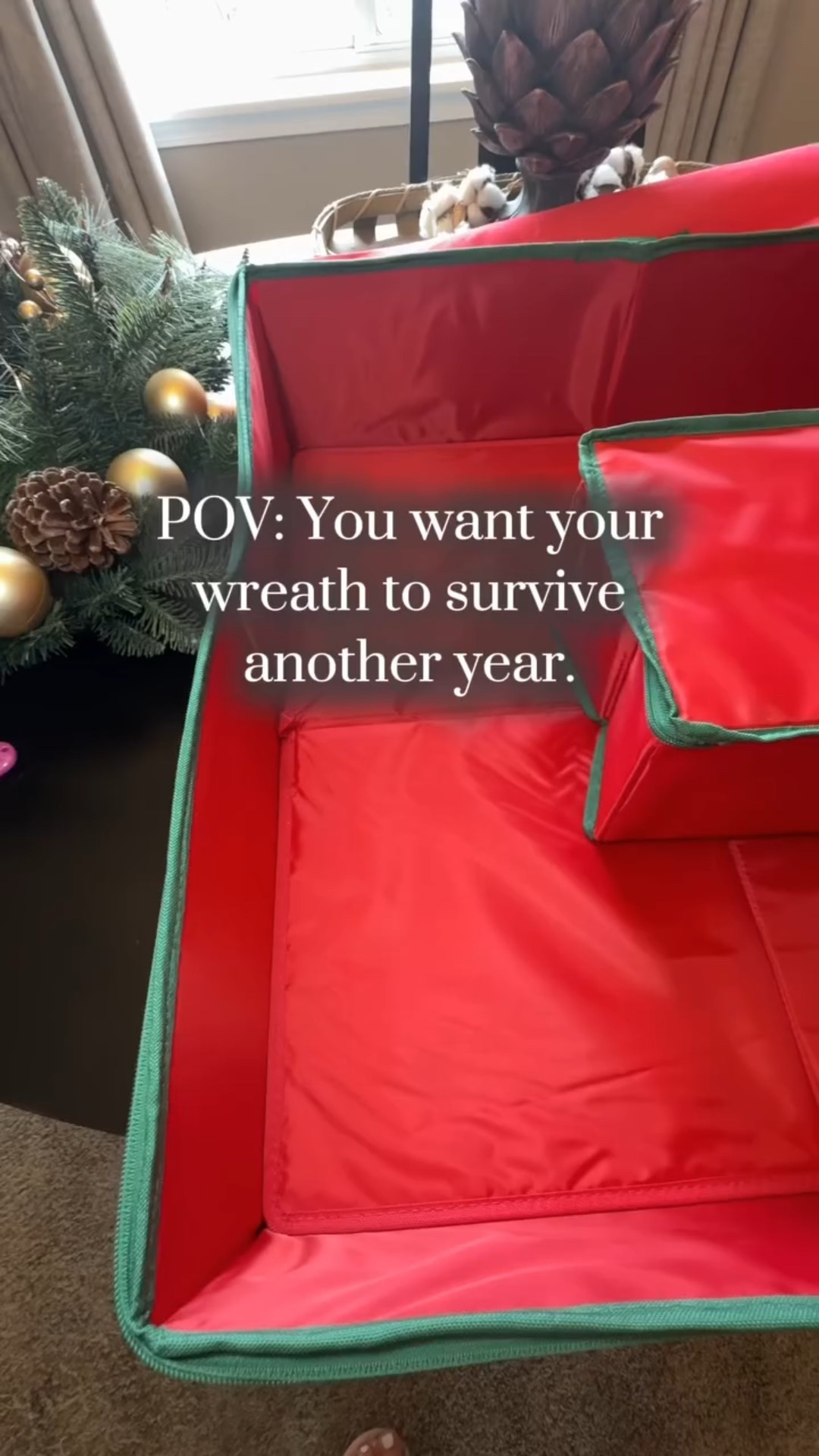 Is your wreath looking more smashed than stunning? Keep your seasonal decor looking flawless year after year with the ultimate wreath storage solution. This durable, space-saving wreath storage box protects your investment from dust, dirt, and damage. Plus, it’s easy to store and keeps everything organized in one spot. No more guessing where your favorite wreath went! Say goodbye to smashed wreaths and hello to stress-free decorating. 


#amazonmusthaves #amazonfind #amazonfavorites #founditonamazon #amazonhaul #dealsandsteals #labellrecommends #HomeOrganization #HolidayStorage #WreathStorage #StorageSolutions #DeclutterYourHome #OrganizedLiving #HolidayDecorTips #WreathStorageBox #SeasonalStorageIdeas #ProtectYourDecor

Wreath storage box, holiday wreath storage solution, durable wreath organizer, Christmas wreath storage container, seasonal decor storage ideas, protective wreath storage bag, space-saving wreath storage

#LTKHome #LTKHoliday