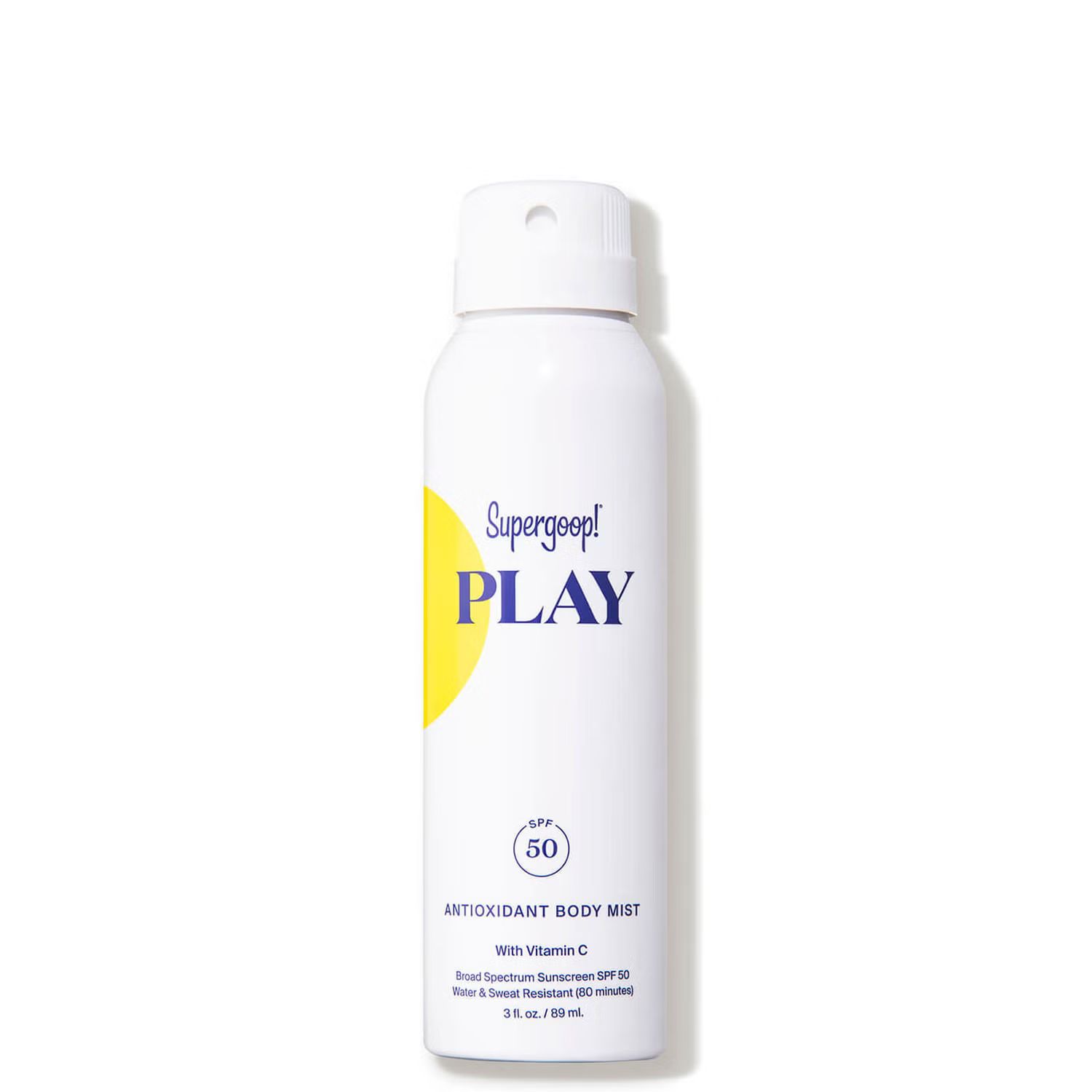 Supergoop!® PLAY Antioxidant Body Mist SPF 50 with Vitamin C 3 fl. oz. | Dermstore (US)