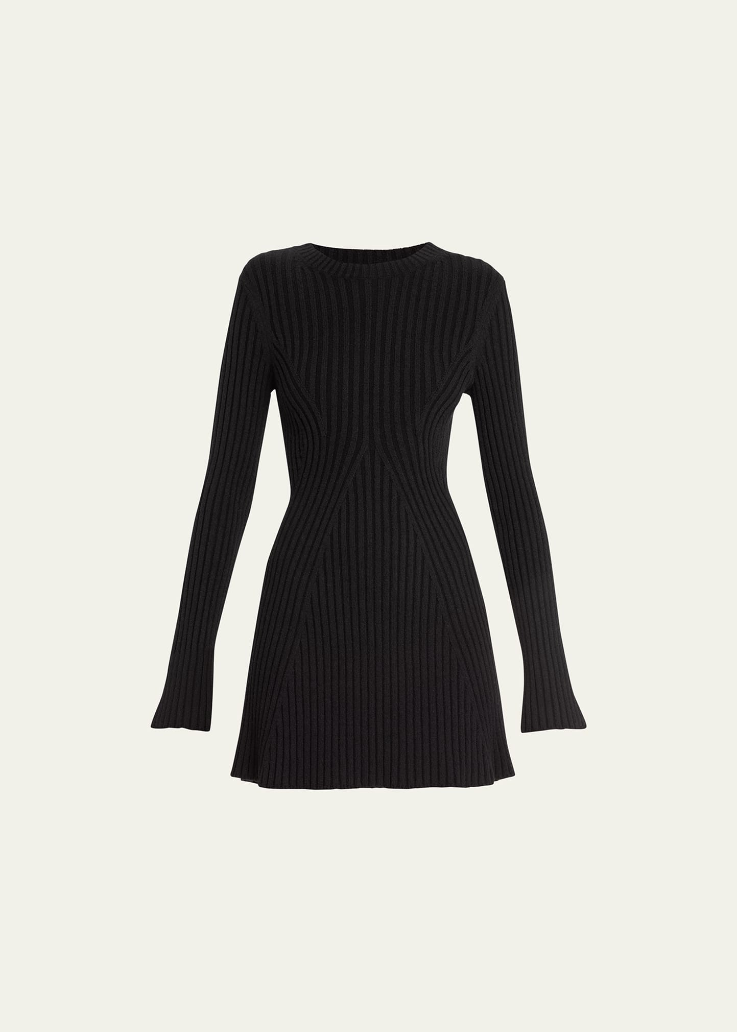 Loulou Studio Amaalia Ribbed Knit Mini Dress | Bergdorf Goodman