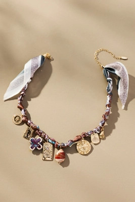 Charmed Scarf Necklace | Anthropologie (US)