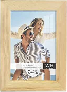 Renditions Gallery 4x6 inch Picture Frame Nature Wood Grain Frame, High-end Modern Style, Made of... | Amazon (US)