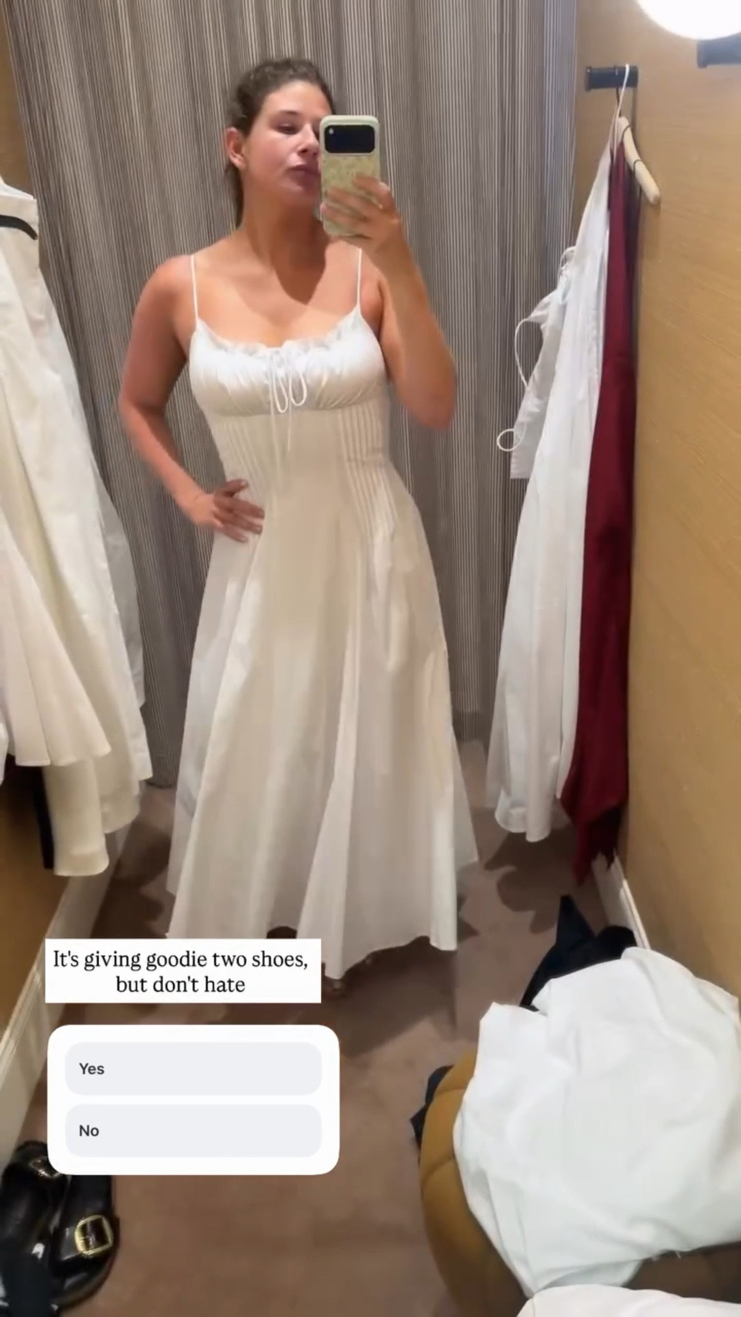 It’s giving goodie two shoes, but don’t hate. 🤍 So flattering! Would be so cute for fall paired with a cardigan.

White maxi dress
STAUD dress
Cotton maxi dress
Fall outfits women

#LTKgrwm #LTKootd #LTKSeasonal