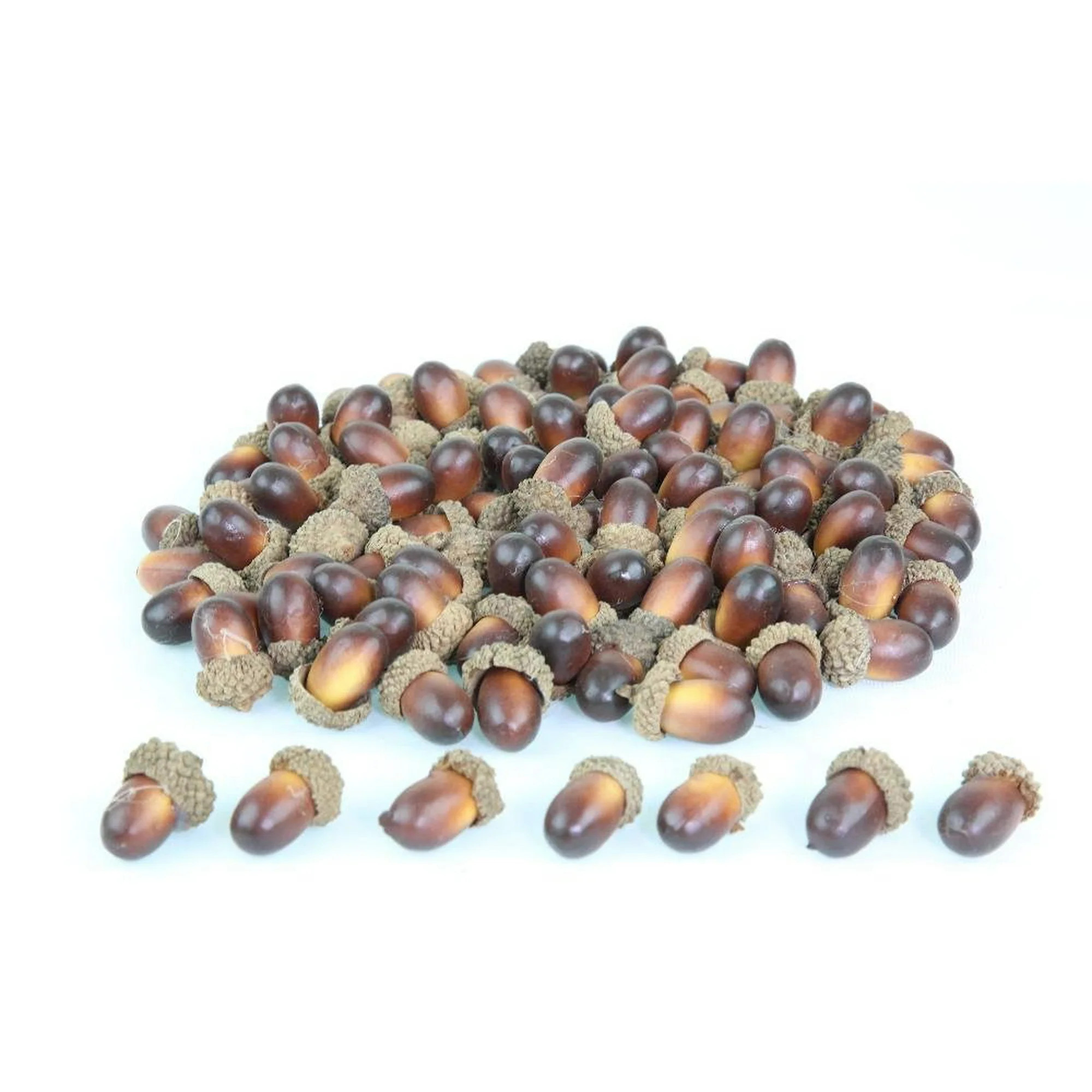 CRAFT ACORNS, ARTIFICIAL ACORNS, (pack of 50) Lifelike Simulation Small Acorn Decoration for DIY ... | Walmart (US)