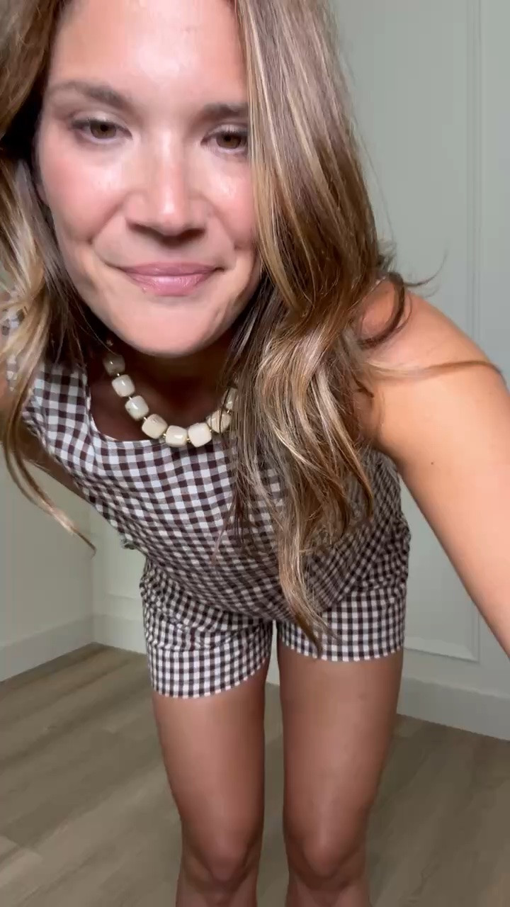 This gingham short set is such a fun option for warm weather without needing much styling. The matching pieces make it easy to wear together, while the shorts and top can also be mixed with simple basics.

Size M

Tall girl outfits, Gingham short set, Matching set, Tall friendly clothing, Summer outfit ideas, Casual summer style, Vacation outfit, Two piece set, Warm weather fashion, 6 foot style, Tall girl fashion, Stang and Co

#LTKootd #LTKTall #LTKTravel