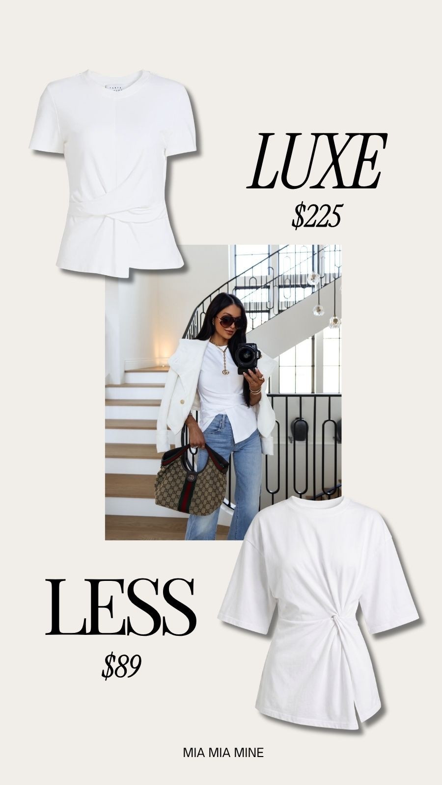 Designer finds from my wardrobe for less
Just found this basic white tee with a twist from Nordstrom for under $100. So similar to my saks white tee that costs over $200.

Casual spring outfit, summer basics, denim outfits 

#LTKootd #LTKPetite #LTKOver40