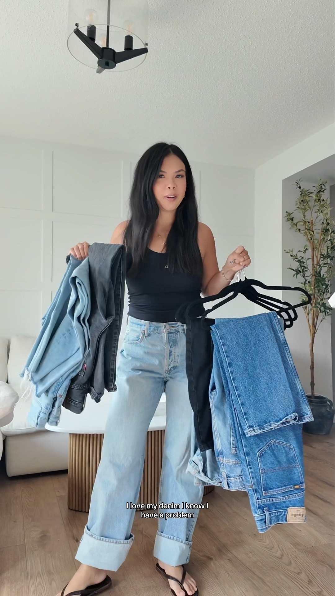 Denim on rotation #denim #tryon 

#LTKstyletip #LTKjeans