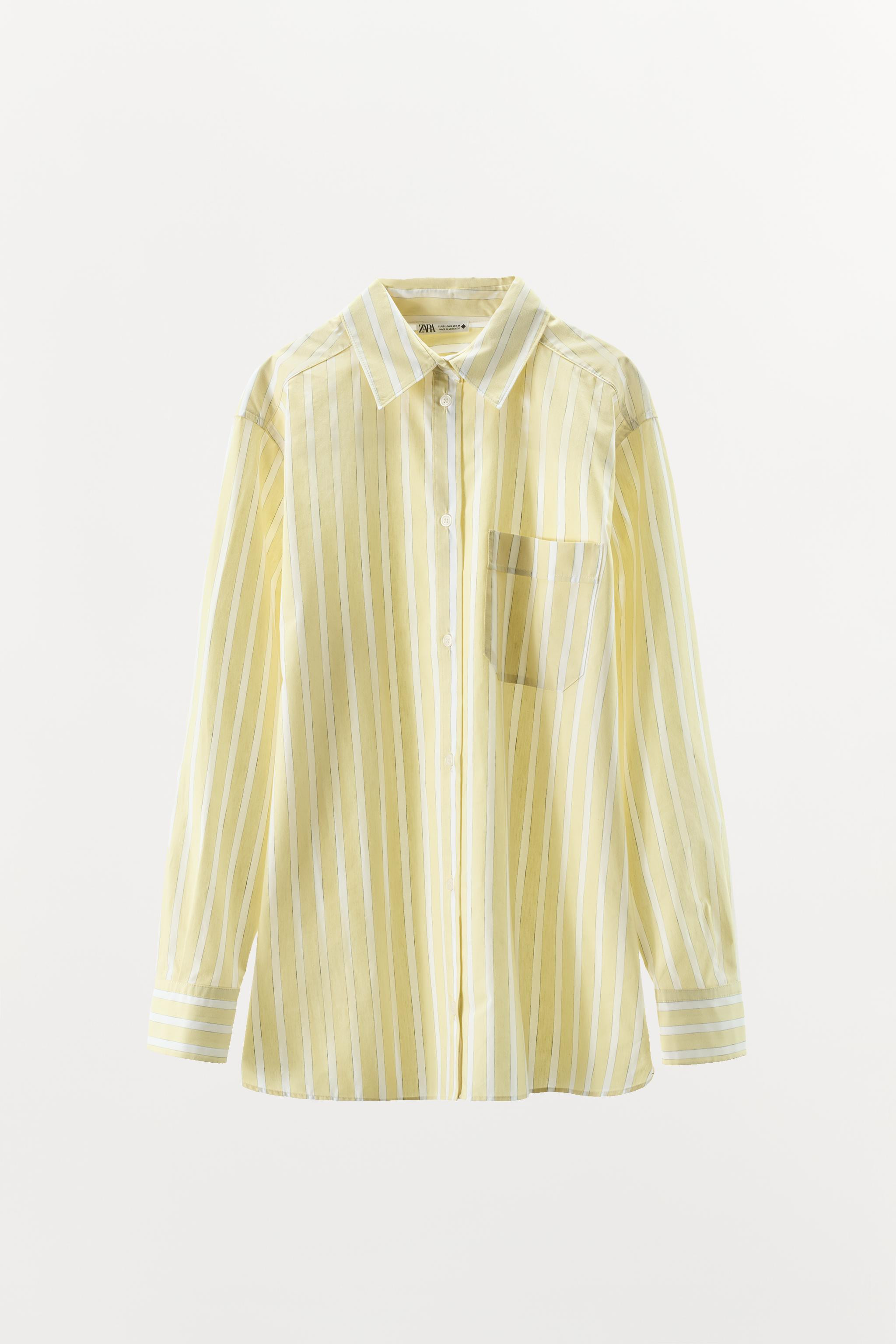 STRIPED PYJAMA SHIRT | Zara UK