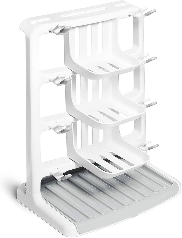 Munchkin® Tidy Dry™ Space Saving Vertical Bottle Drying Rack for Baby Bottles and Accessories,... | Amazon (US)