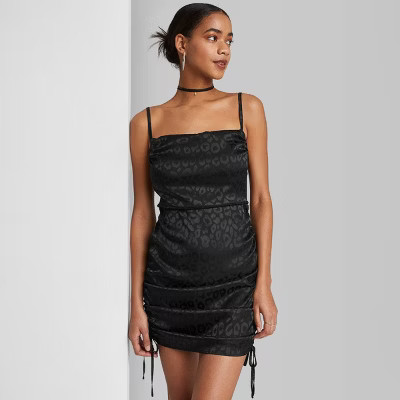 Women's Sleeveless Ruched Side Bodycon Dress - Wild Fable™ | Target