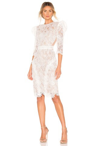 Bronx and Banco Madeleine Dress in White from Revolve.com | Revolve Clothing (Global)