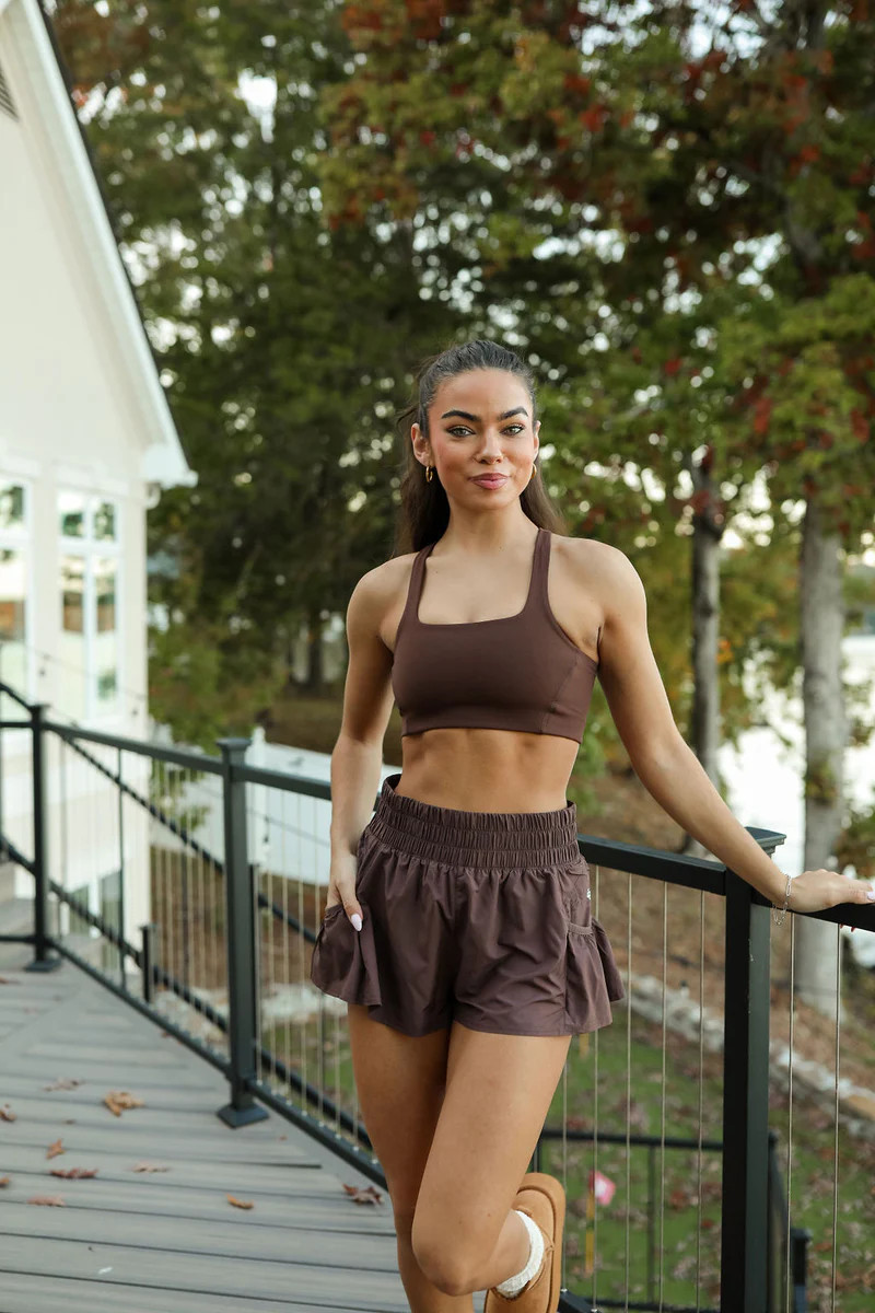 Get Your Flirt On Shorts - Cocoa | cocolillys