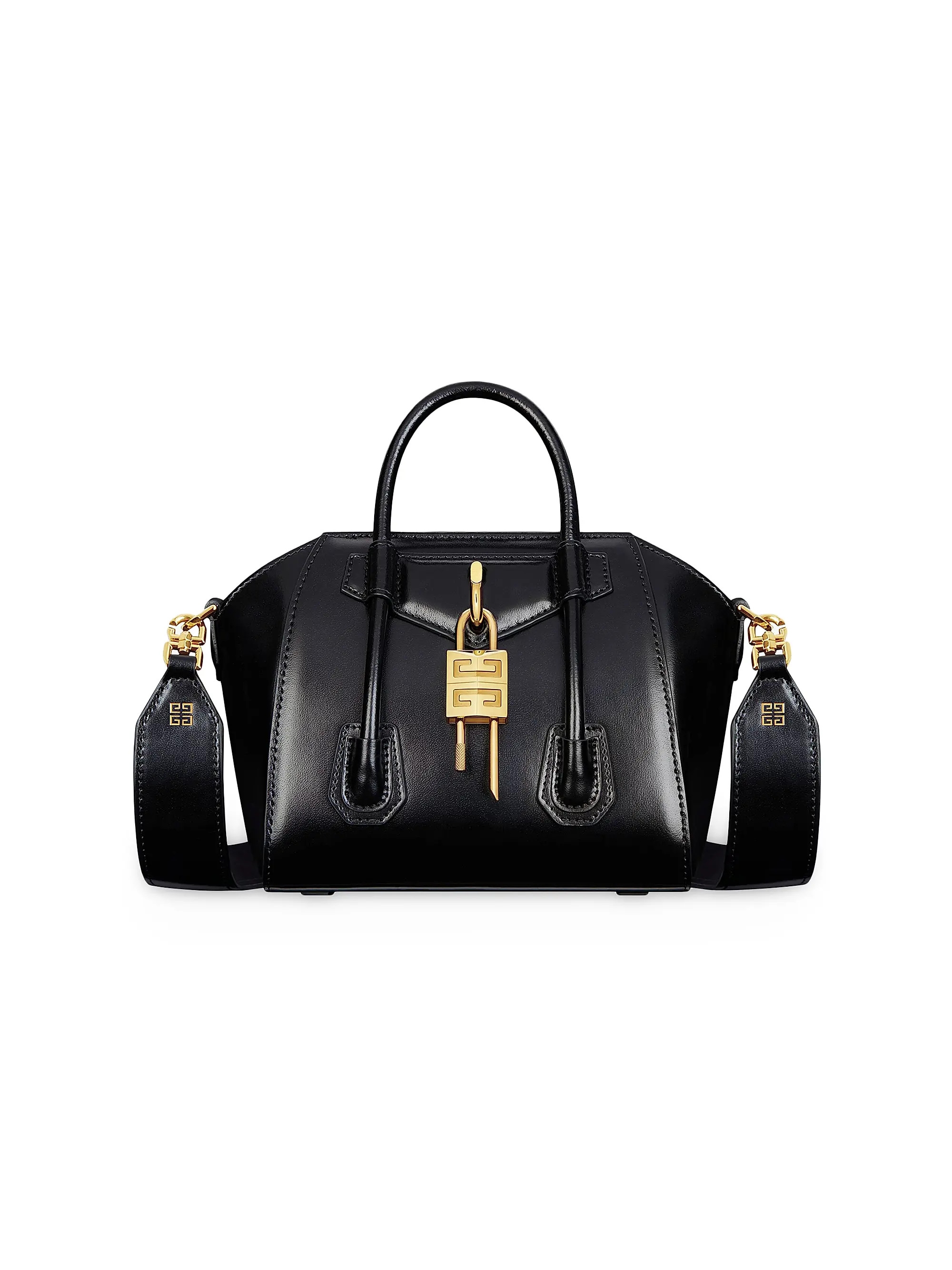 Antigona Toy Lock Bag in Box Leather | Saks Fifth Avenue