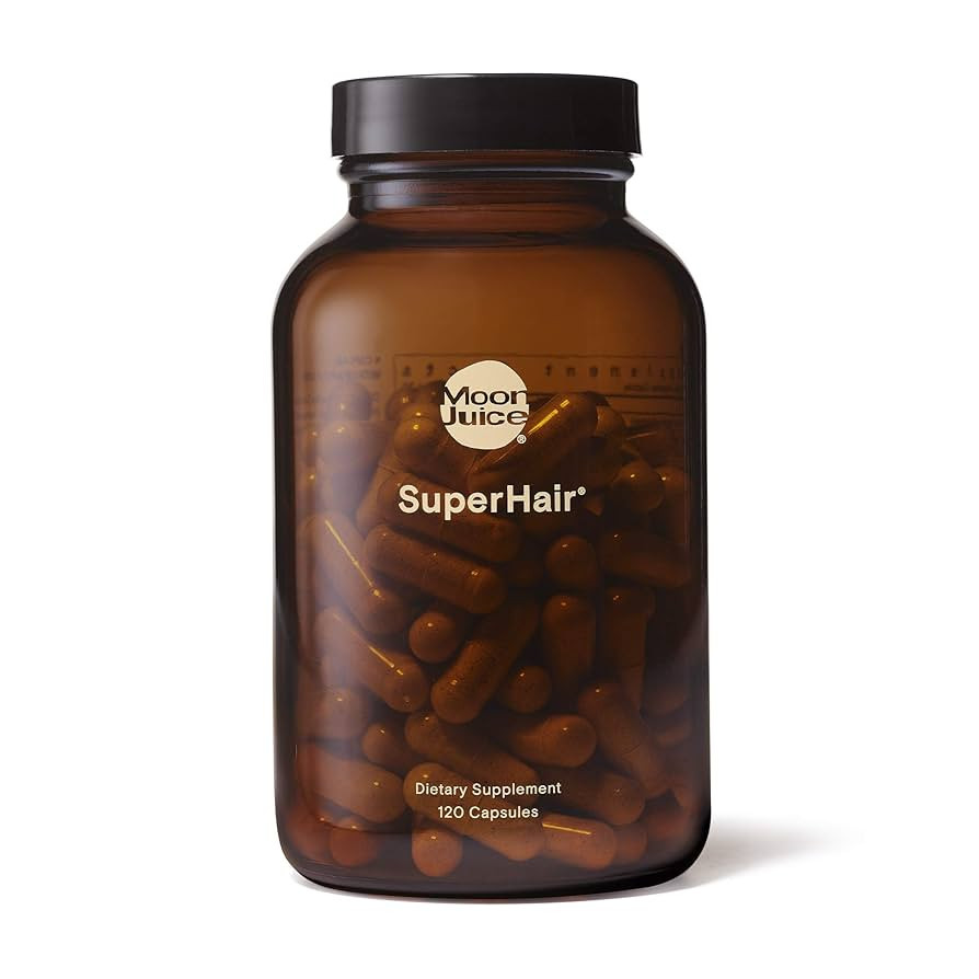 Moon Juice - SuperHair - Bottle (120 Capsules) - Hair Growth Vitamins - Multivitamins & Organic A... | Amazon (US)