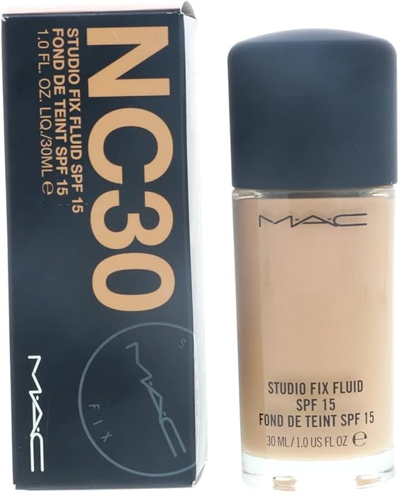 MAC Studio Fix Fluid Foundation SPF15, NC30, 1 Fl Oz (SG_B0774629X7_US) | Amazon (US)
