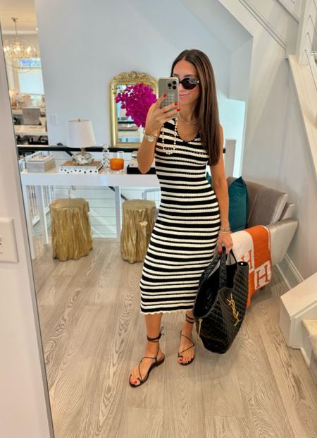 Coverup, crotchet dress, striped beach dress 
Wearing size XS
Code: KATE.HUGGS20 

#LTKStyleTip #LTKSaleAlert #LTKFindsUnder50