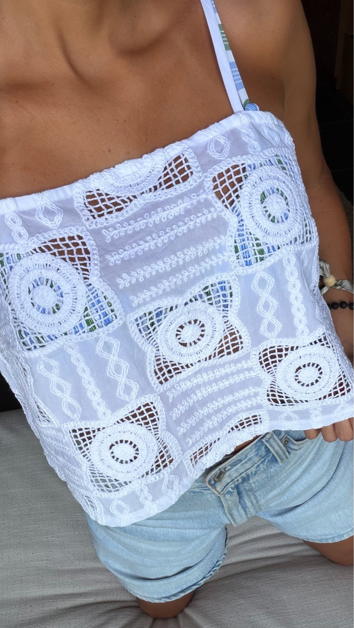 Obsessed with this white top! Under $15 and comes in multiple colors!

Summer outfit, swimsuit coverup, vacation outfit, pool outfit

#LTKootd #LTKSwim #LTKOver40