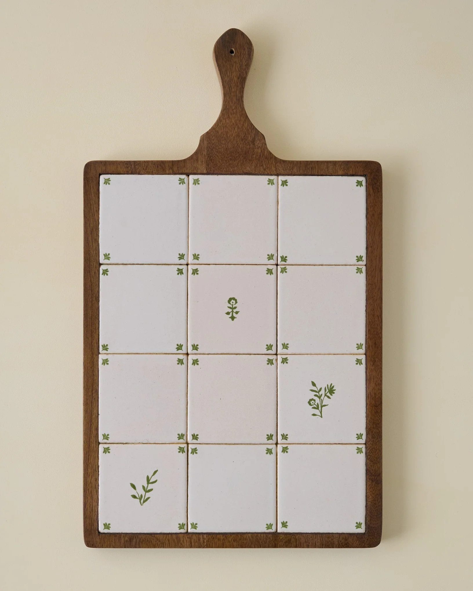 Dutch Printed Ceramic Serving Board | Magnolia