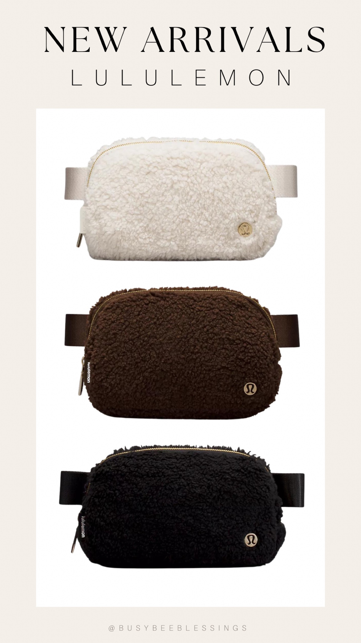 ✨NEW✨ Lululemon fleece belt bags are super soft and available in gorgeous colors for fall/winter. They will sell fast, especially with holidays coming, so get one for yourself and another as a gift.

#LTKHoliday #LTKGiftGuide #LTKSeasonal