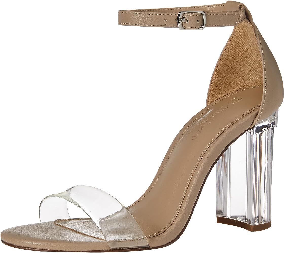 The Drop Women's Rebecca Strappy High Block-Heel Sandal Heeled | Amazon (US)