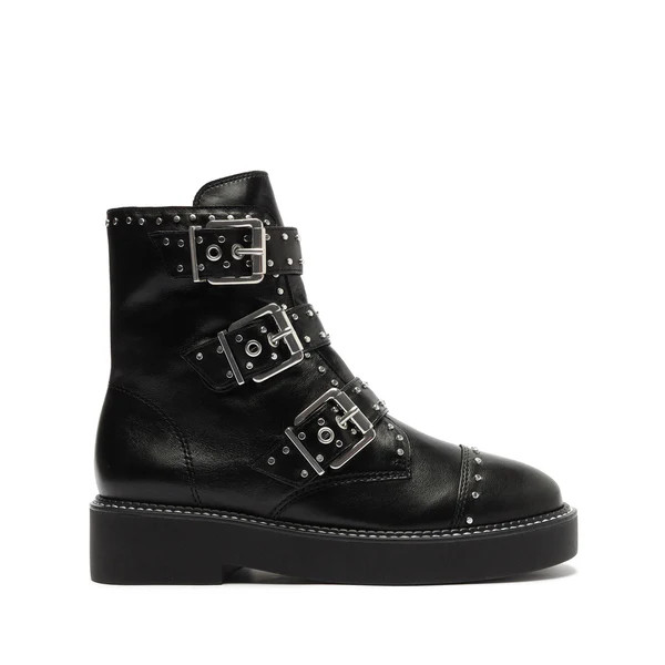 Caligas Studded Combat Bootie | Schutz Shoes (US)