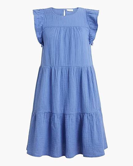 Mini gauze dress | J.Crew Factory