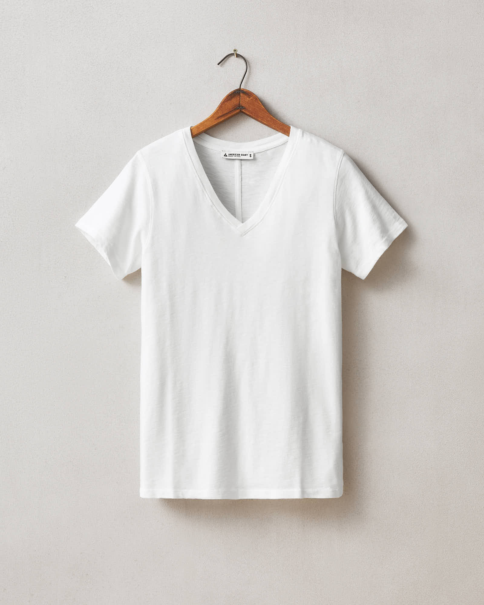 Premium Slub V-Neck Tee | American Giant
