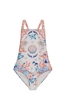 Agua Bendita Amina Sereia One Piece Swimsuit in Multicolor from Revolve.com | Revolve Clothing (Global)