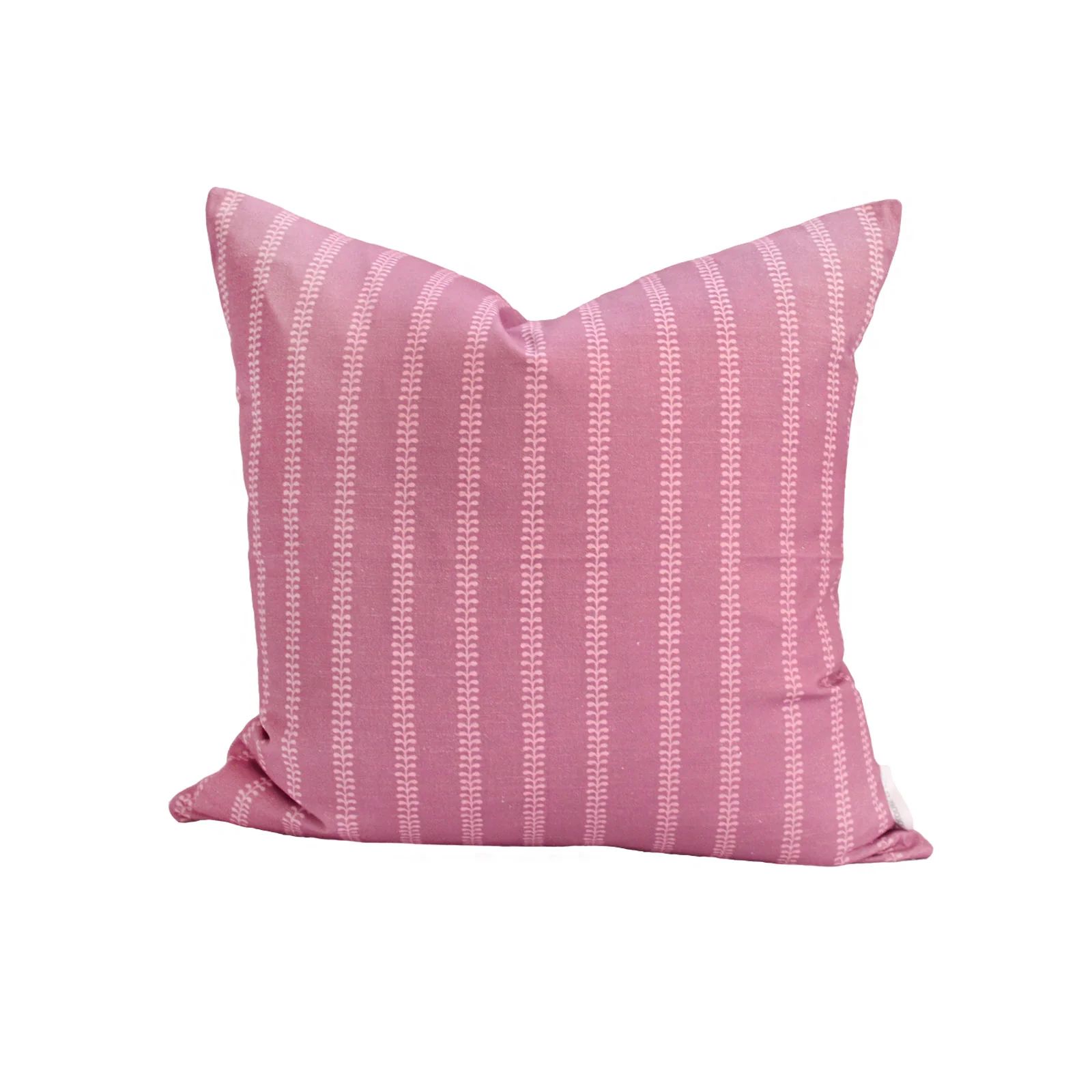 Fern Pillow in Berry | Brooke and Lou