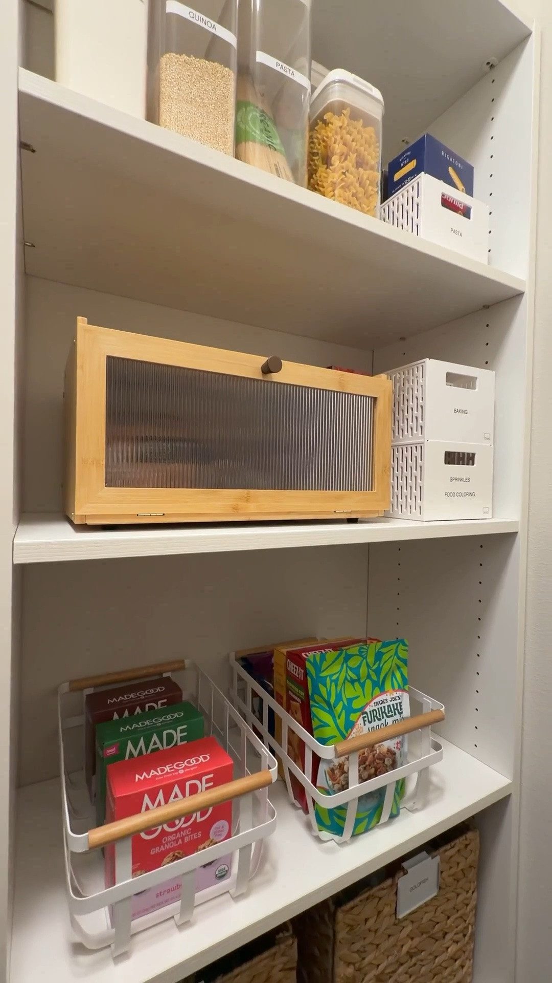 Just got a bread box! It's made of 100% bamboo and helps bread, bagels, tortillas, etc stay fresh longer

#LTKhome #LTKsummer