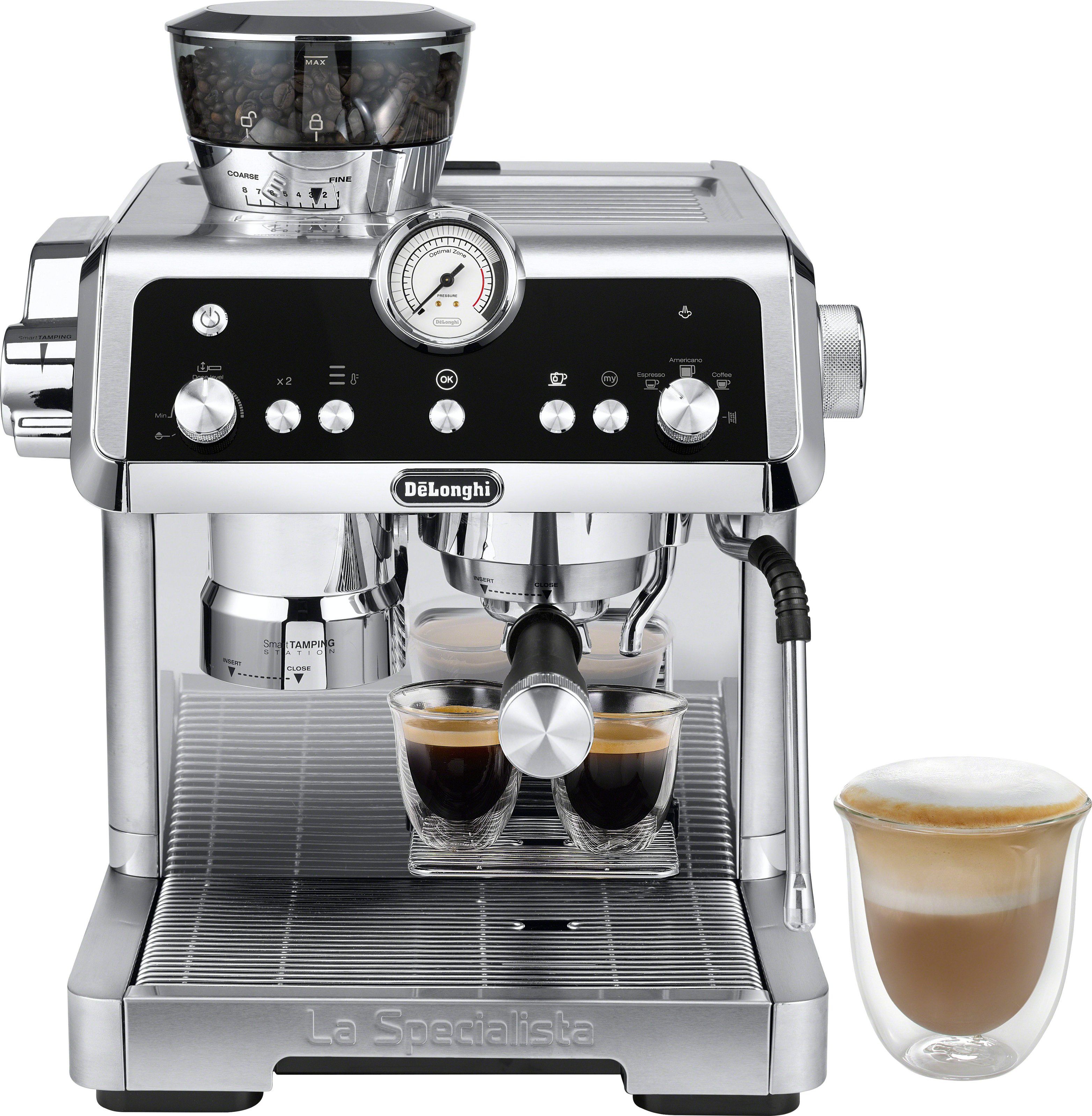 De'Longhi La Specialista Prestigio Espresso Machine with Dual Heating System Stainless Steel EC93... | Best Buy U.S.