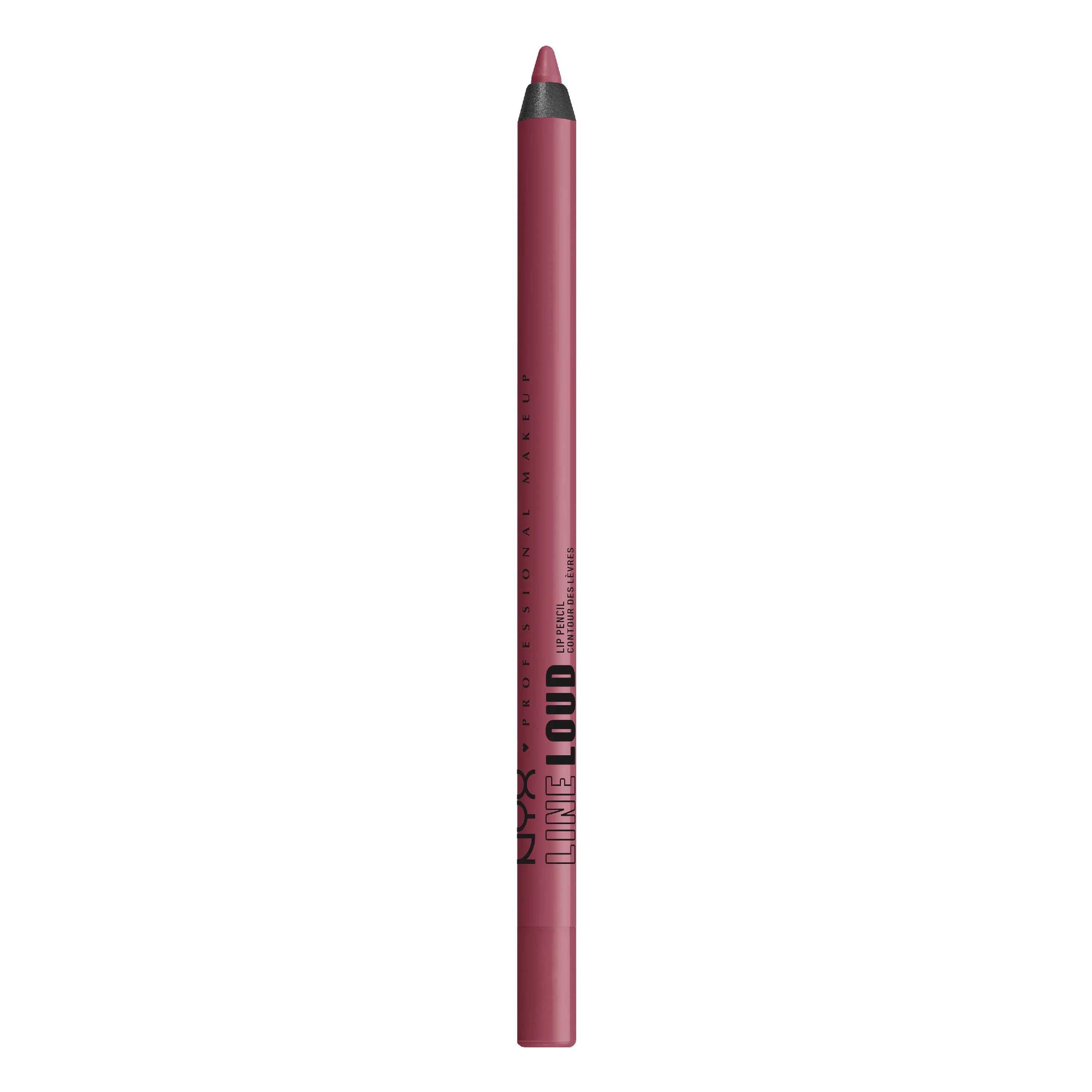 NYX Professional Makeup Line Loud Lip Liner, Longwear Matte Lip Pencil, Rebel Kind | Walmart (US)