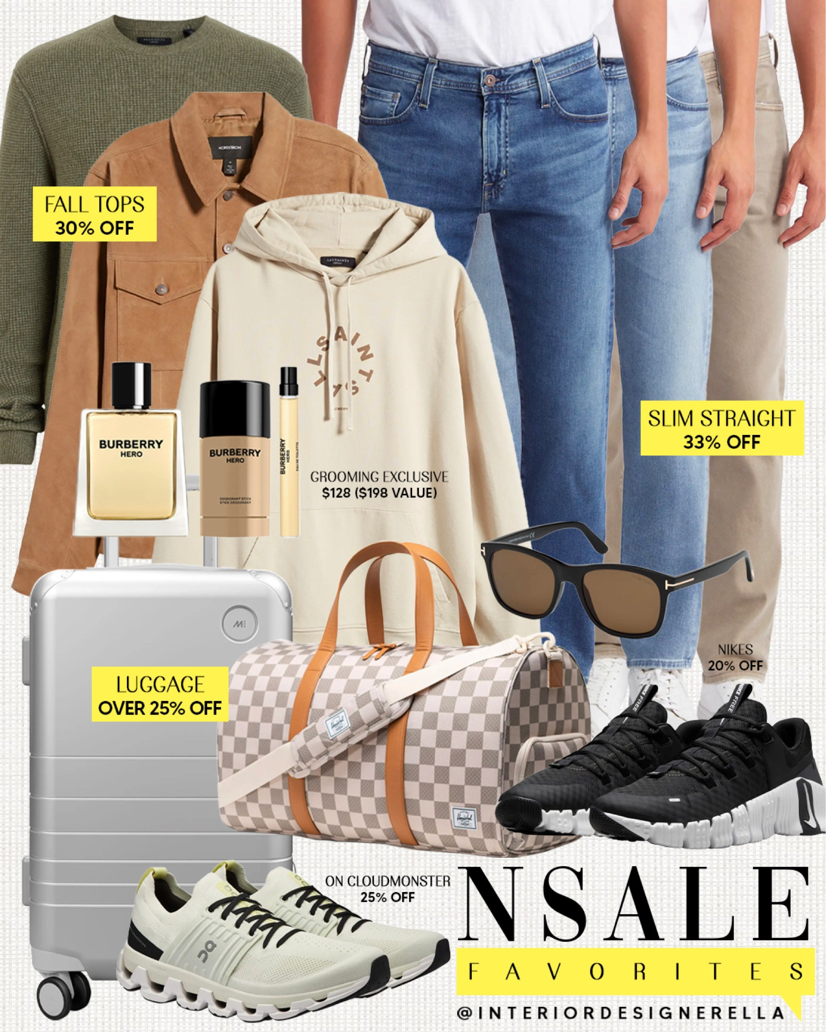 30% off fall tops + 33% off slim straight jeans!✨Click on the “Shop NSALE Favorites” collections on my LTK to shop!🤗 Have an amazing day!! Xo!!

#LTKxNSale #LTKMens #LTKFindsUnder100