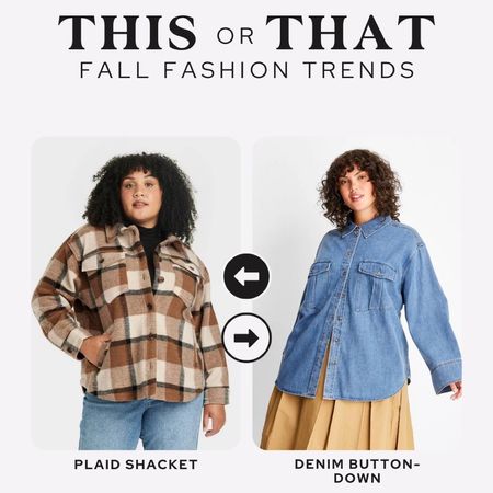 This or That: Fall Fashion Trends from Target

#LTKstyletip #LTKSeasonal #LTKplussize