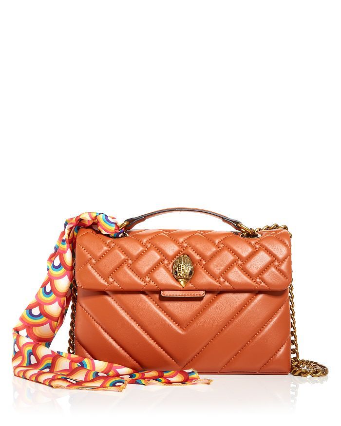 KURT GEIGER LONDON Kensington Scarf Leather Crossbody Back to Results -  Handbags - Bloomingdale'... | Bloomingdale's (US)