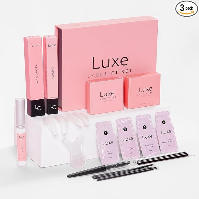 Luxe Cosmetics - Lash Lift Kit - Complete Set for Eyelash Lifting - New Pro Version - Easy to App... | Amazon (US)
