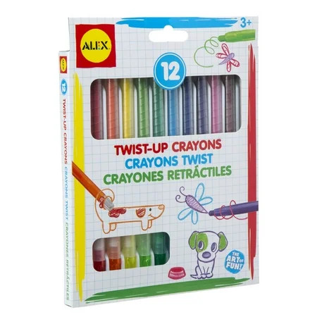 ALEX Toys Artist Studio 12 Twist Up Crayons | Walmart (US)