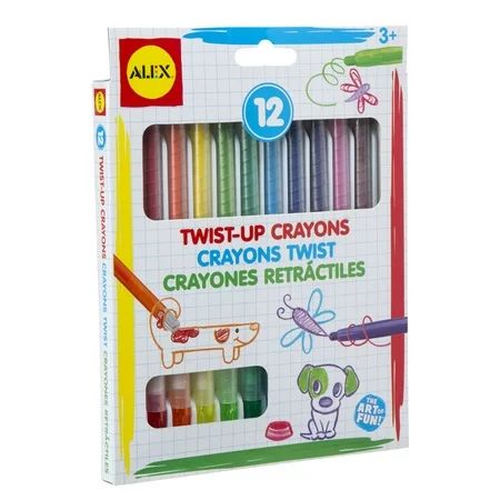 ALEX Toys Artist Studio 12 Twist Up Crayons | Walmart (US)