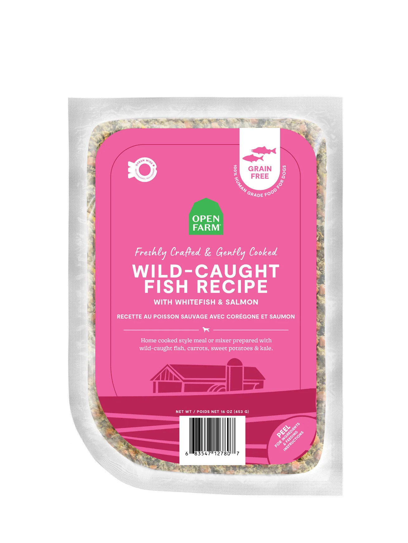 Wild-Caught Fish Freshly Crafted Dog Food | Open Farm Pet