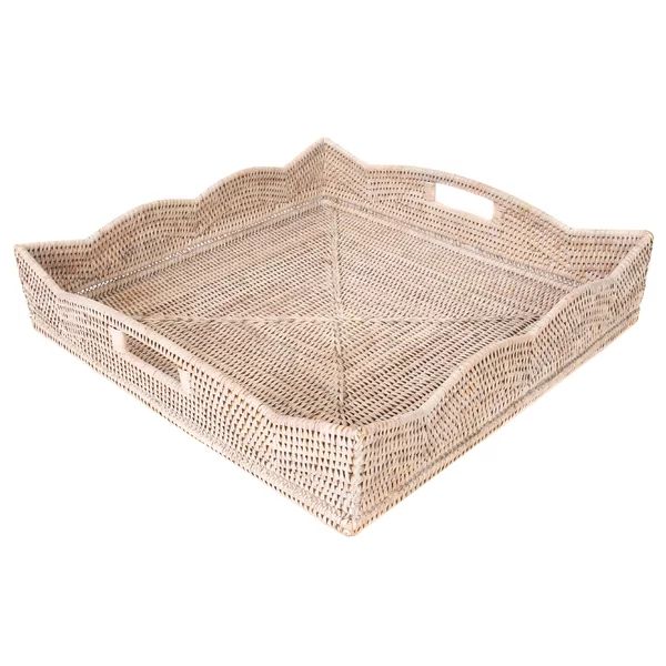 Reyansh Rattan Coffee Table Tray | Wayfair North America