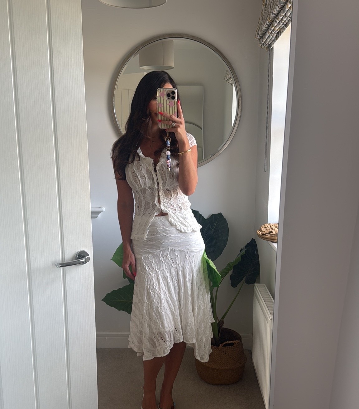 Cute white skirt coord #whiteoutfit #whiteskirt #ootd

#LTKsummer #LTKuk #LTKdatenight