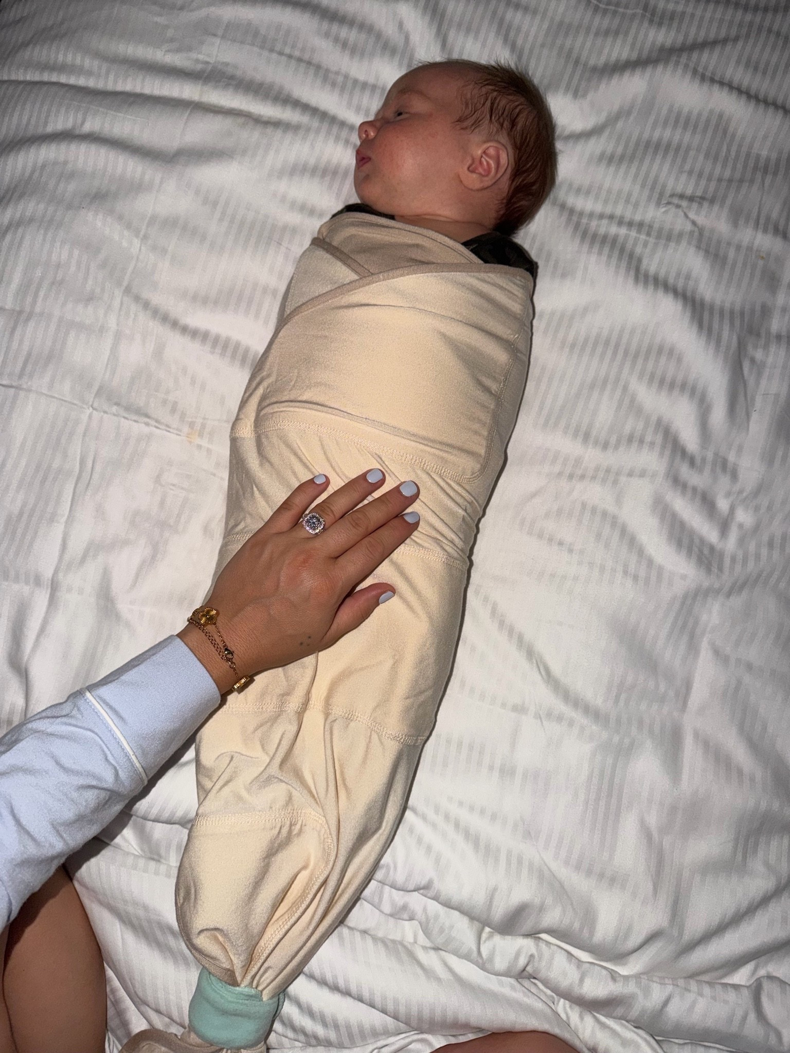 Literally the BEST swaddle for all the right reasons! Can also grow with baby a little bit, different ways to use it and it’s quiet!

#LTKmomlife #LTKBaby #LTKBump