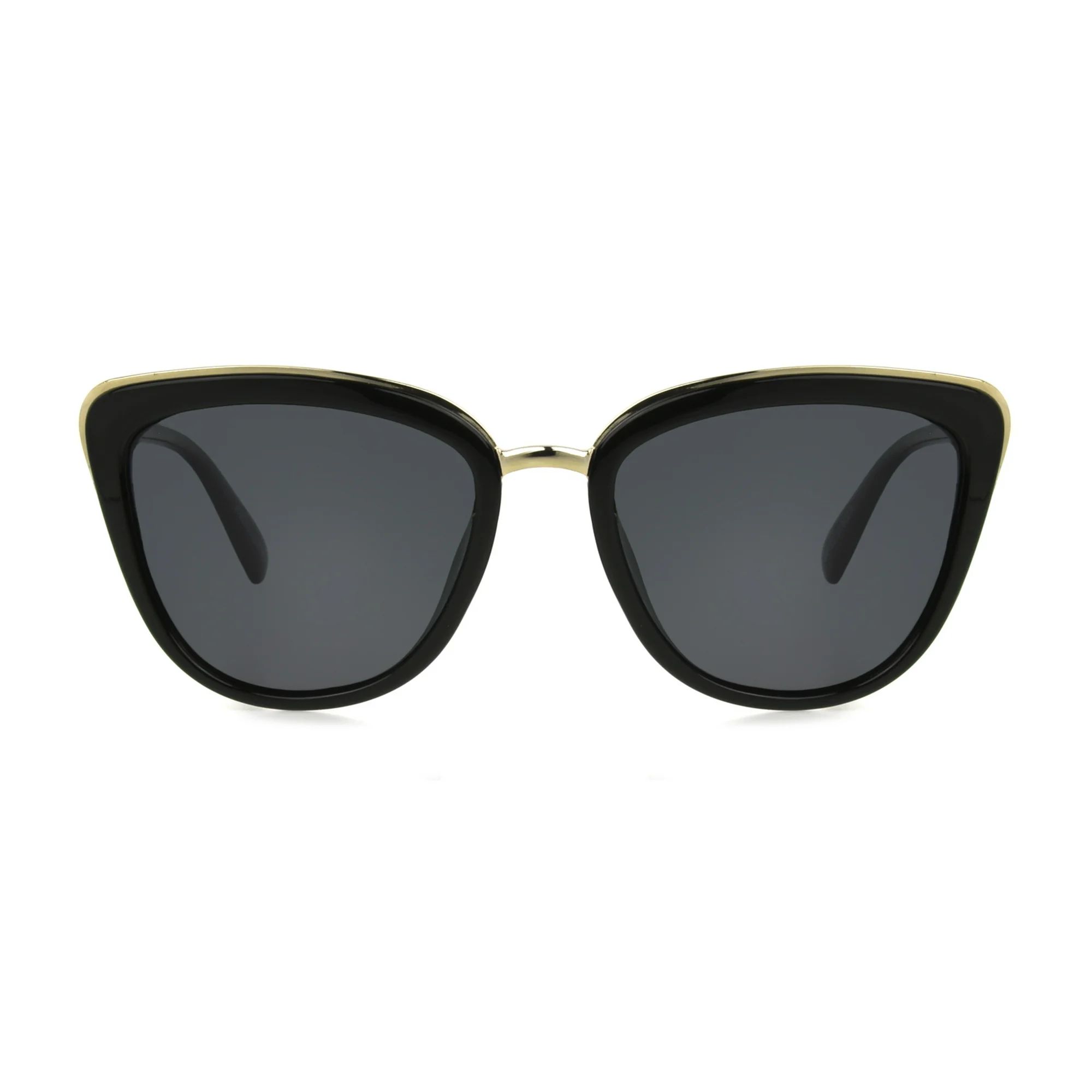 Foster Grant Women's Cat Eye Black Sunglasses | Walmart (US)