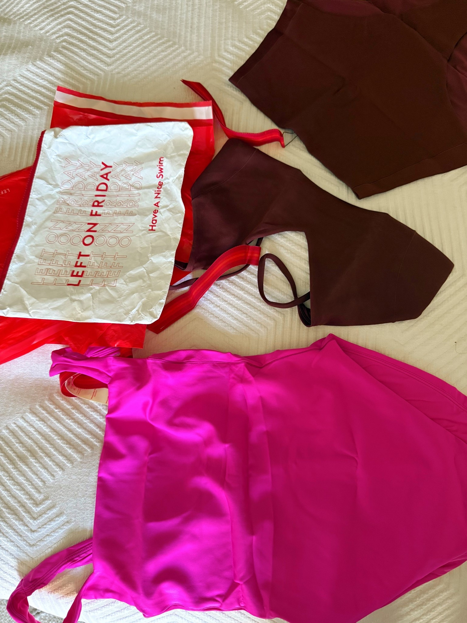 New swimsuit faves from Left on Friday. My first experience with this brand and I was blown away by the fit and gorgeous fabric 

#LTKSeasonal #LTKOver40 #LTKTravel