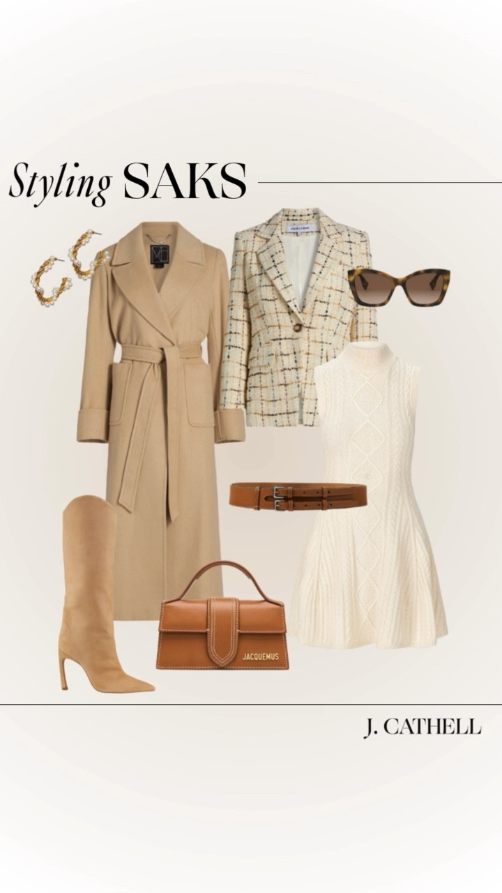 Elevated layers, timeless silhouettes, and pieces that instantly make an outfit feel polished 🤍 From tailored blazers and luxe outerwear to feminine knits and statement accessories, these are the kind of wardrobe staples that work season after season. Whether you’re styling everyday denim or dressing for winter events, it’s all about rich textures, thoughtful proportions, and effortless sophistication.

Shop these classic, wear-everywhere finds that make getting dressed easy and chic.

@saks #saks #sakspartner

#WinterStyleInspo #ElevatedEveryday #ChicLayers #ClassicStyleWomen #TimelessWardrobe #WomenOver30Style #LuxuryFinds #JCathell

#LTKOver40 #LTKootd #LTKHoliday