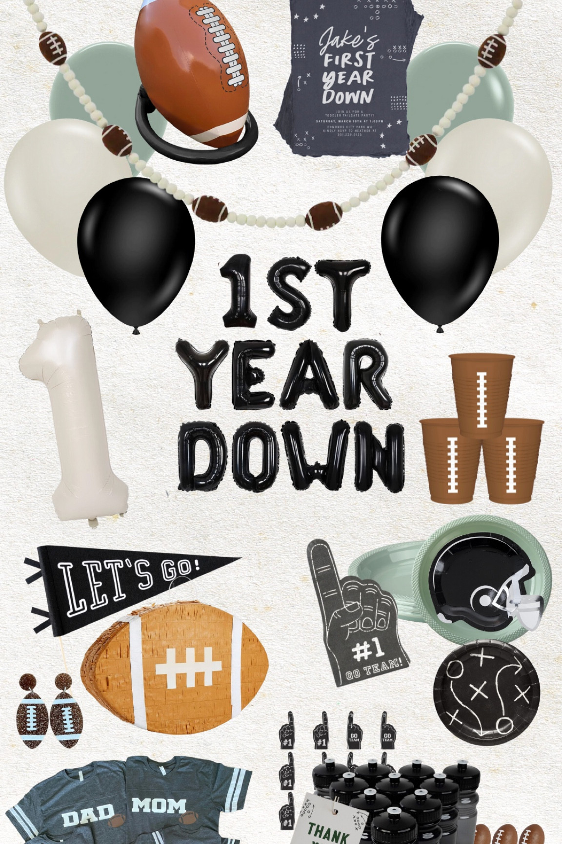 First Year Down birthday party 🏈

#LTKkids #LTKparties #LTKHoliday